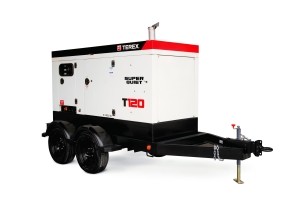 Diesel Generator Perkins 90 kW Electric w/ Trailer