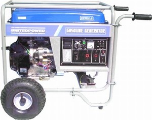 Portable Generator United Power 7200 Watt Electric Generator