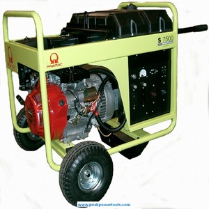 Portable Generator Pramac S7500 Pro 7000 Watt 13 HP Honda Engine