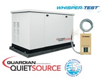 Standby Generator Guardian 16 kW Electric Generator Aluminum Enclosure