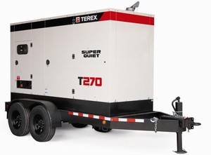 214kW Generator w/ Cummins Diesel & Trailer