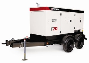55kW Diesel Generator with Cummins Engine and Trailer